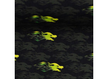 Baumwolle - Mystic Dragons Drachenkopf